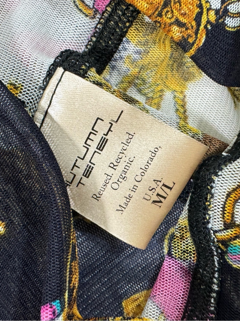 Autumn Teneyl Mesh Dreamer Pants Chain Print - Picture 3 of 6